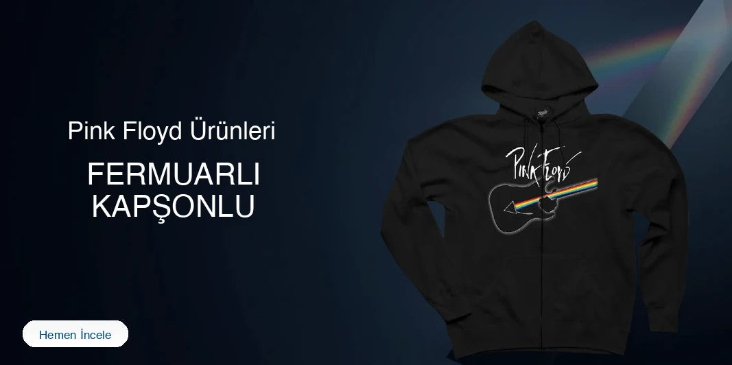 Pink Floyd Fermuarlı Kapşonlu kapak