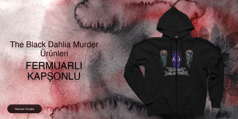 The Black Dahlia Murder Fermuarlı Kapşonlu
