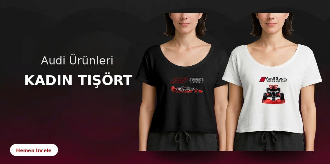 Audi Kadın Tişört kapak