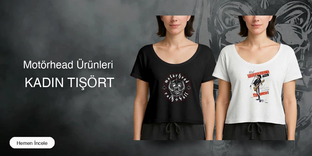 Motörhead Kadın Tişört kapak