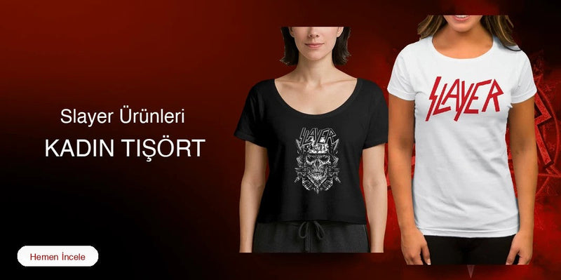 Slayer Kadın Tişört