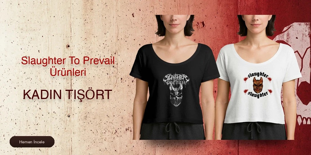 Slaughter To Prevail Kadın Tişört kapak