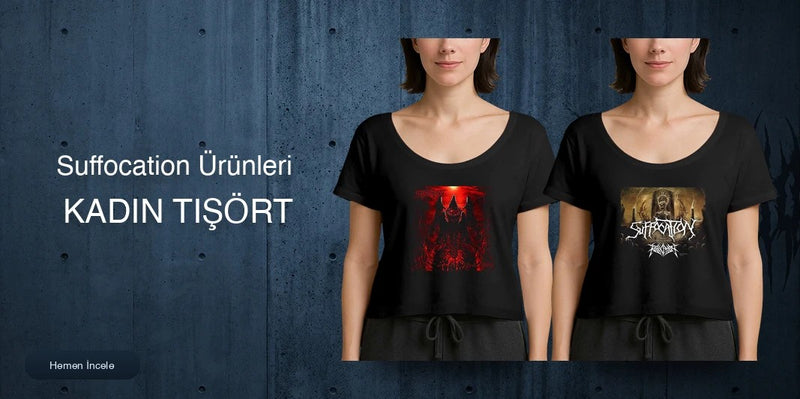 Suffocation Kadın Tişört