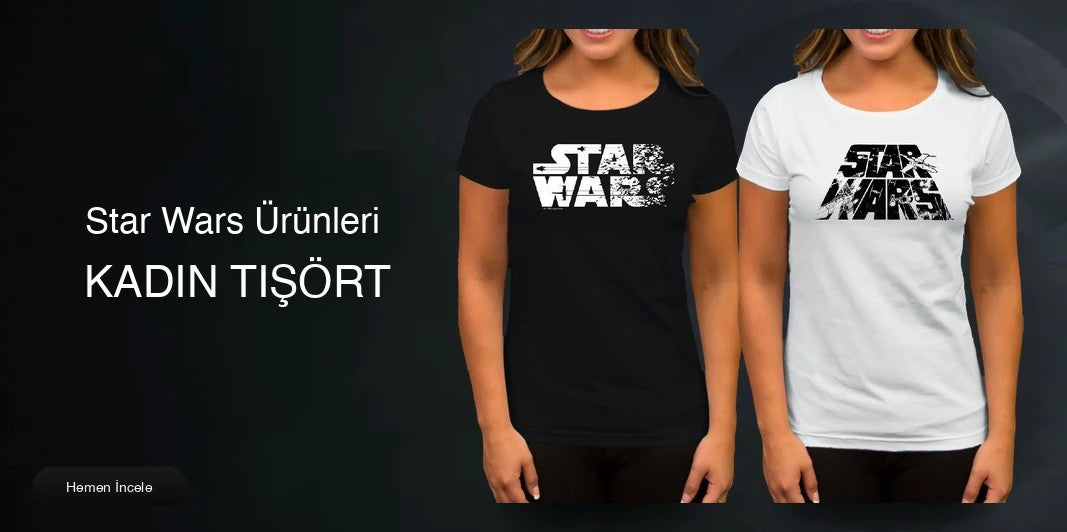 Star Wars Kadın Tişört kapak