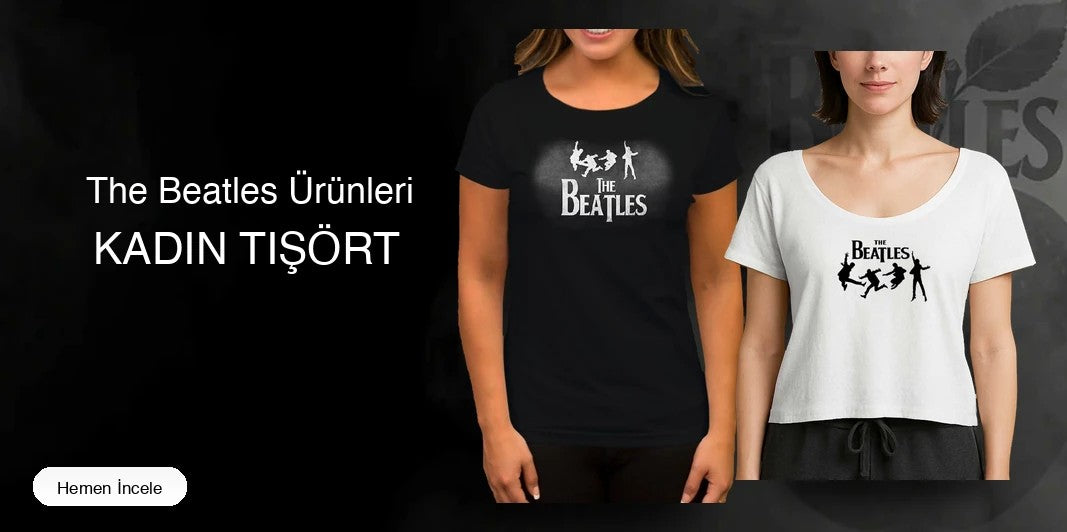 The Beatles Kadın Tişört kapak