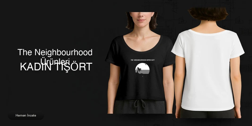 The Neighbourhood Kadın Tişört kapak