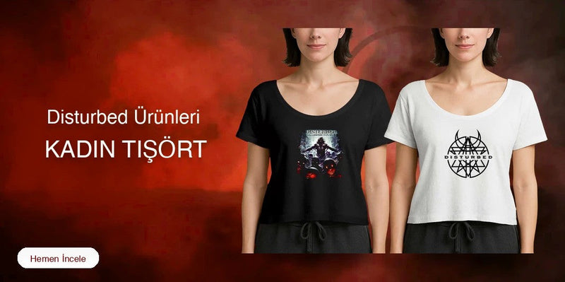 Disturbed Kadın Tişört