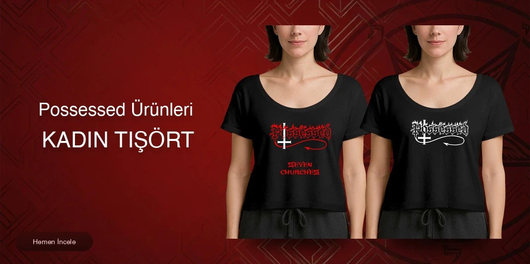 Possessed Kadın Tişört kapak