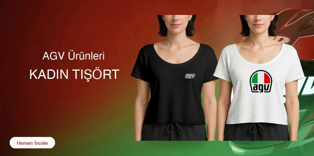 AGV Kadın Tişört kapak
