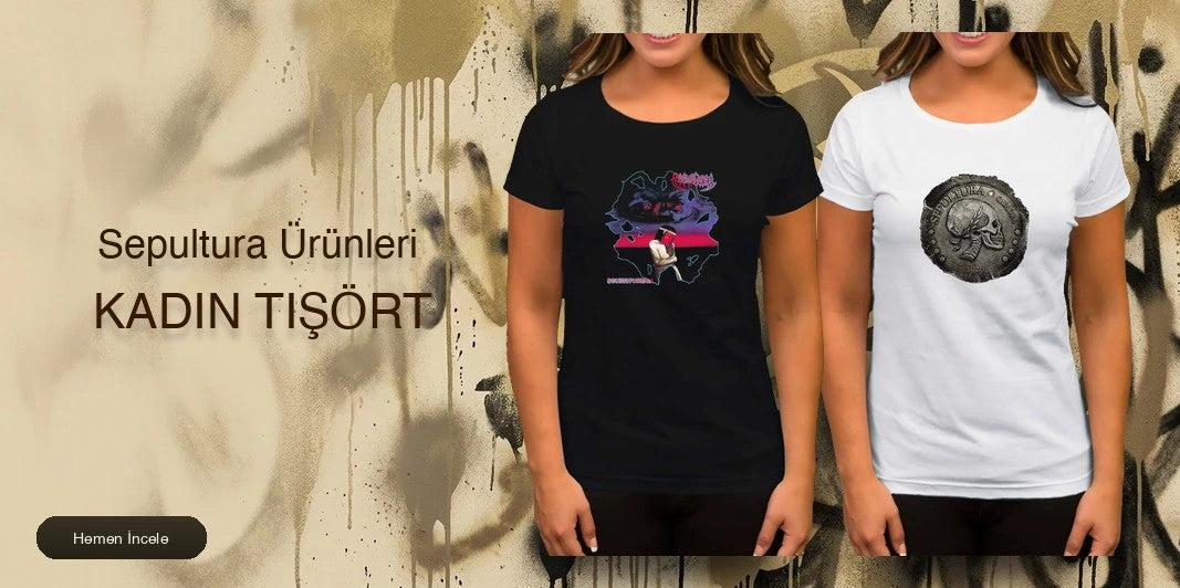 Sepultura Kadın Tişört kapak
