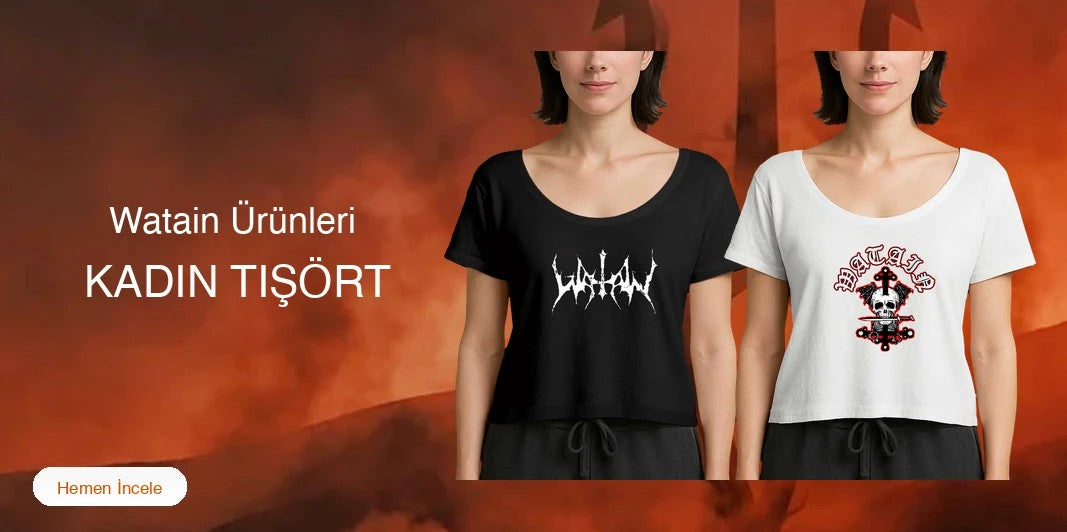 Watain Kadın Tişört kapak