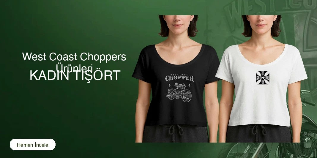 West Coast Choppers Kadın Tişört kapak