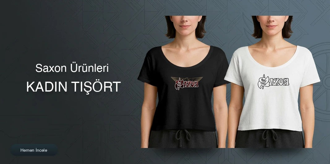 Saxon Kadın Tişört kapak