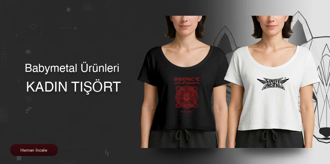 Babymetal Kadın Tişört kapak