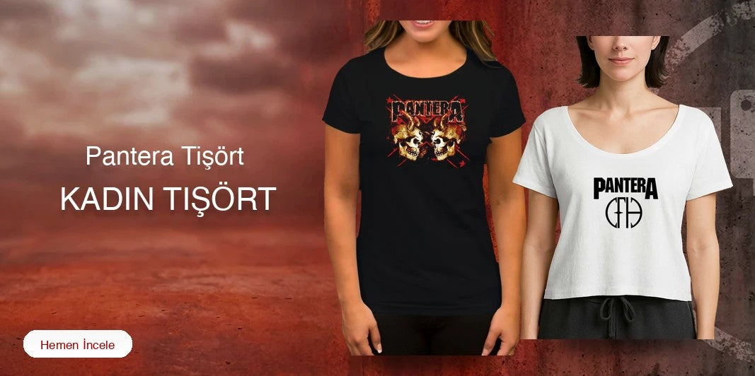 Pantera Kadın Tişört kapak