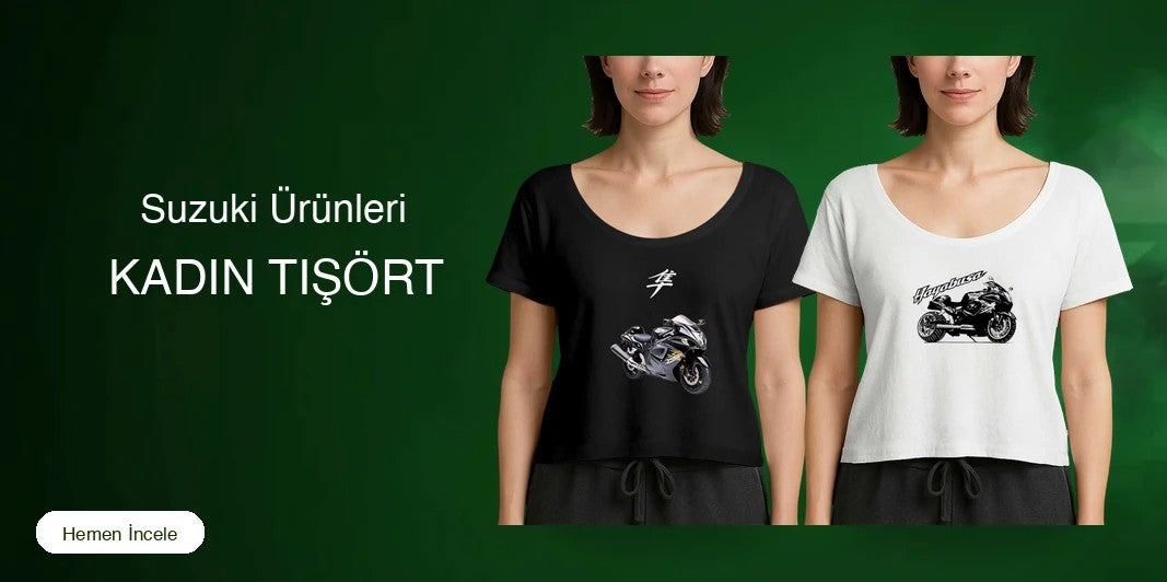Suzuki Kadın Tişört kapak