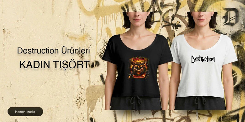 Destruction Kadın Tişört