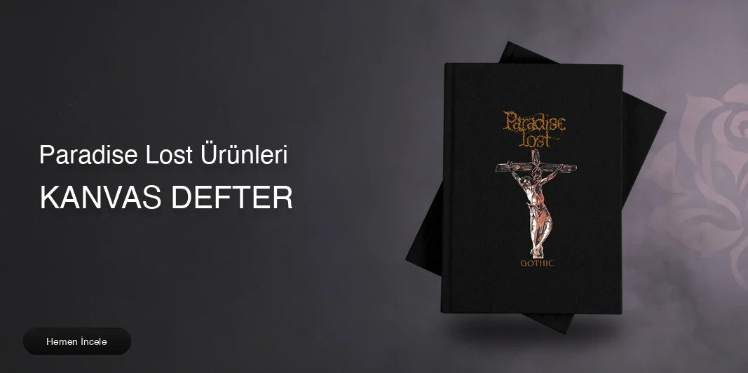 Paradise Lost Kanvas Defter kapak