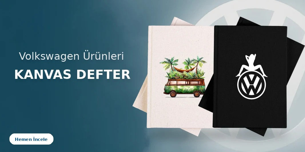 Volkswagen Kanvas Defter kapak