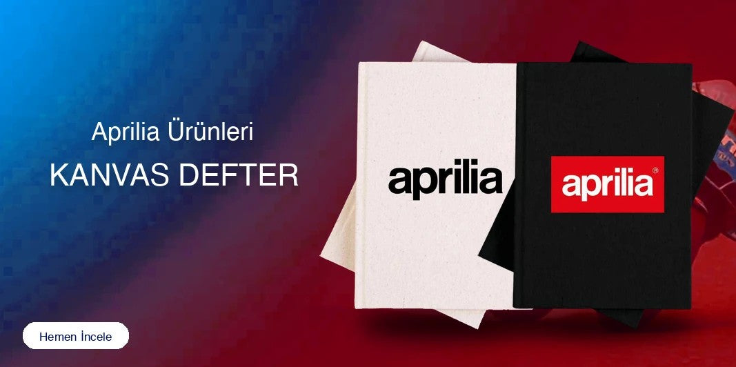 Aprilia Kanvas Defter kapak