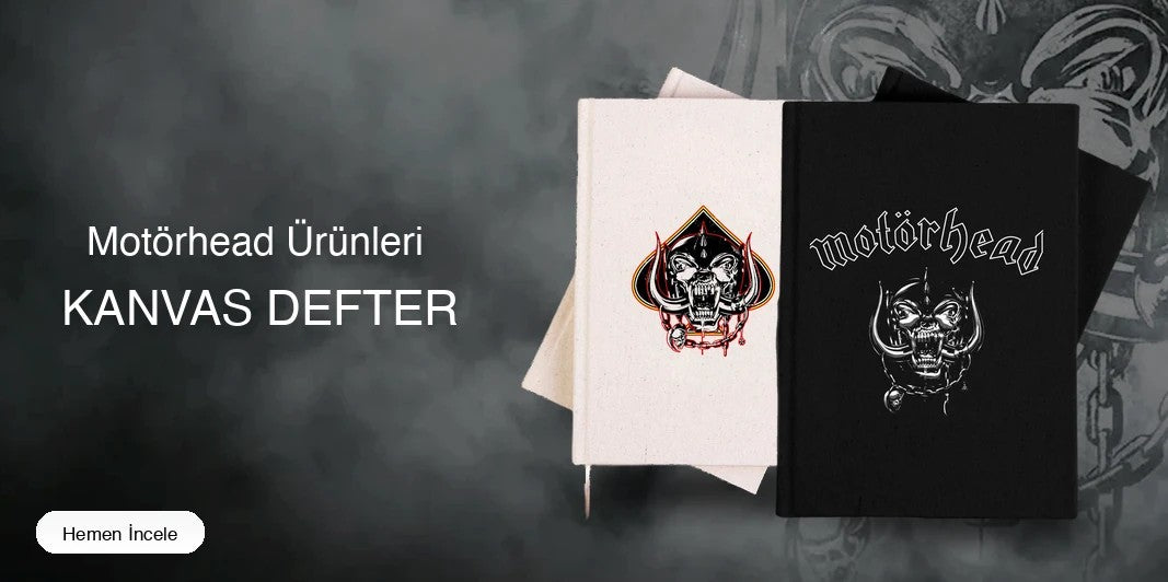 Motörhead Kanvas Defter kapak