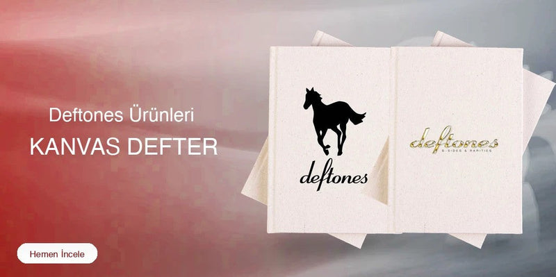 Deftones Kanvas Defter