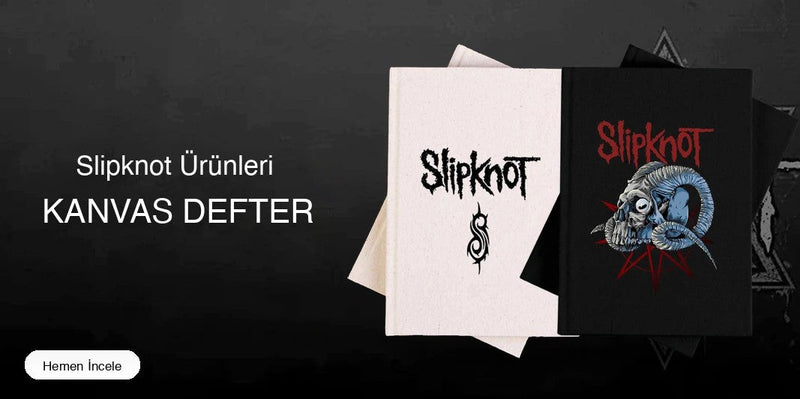 Slipknot Kanvas Defter kapak
