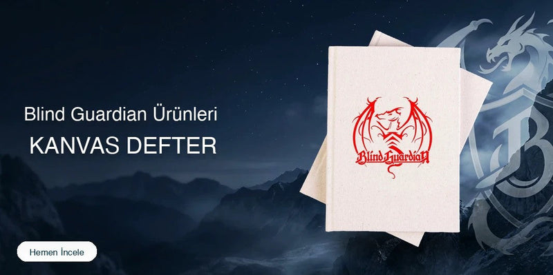 Blind Guardian Kanvas Defter
