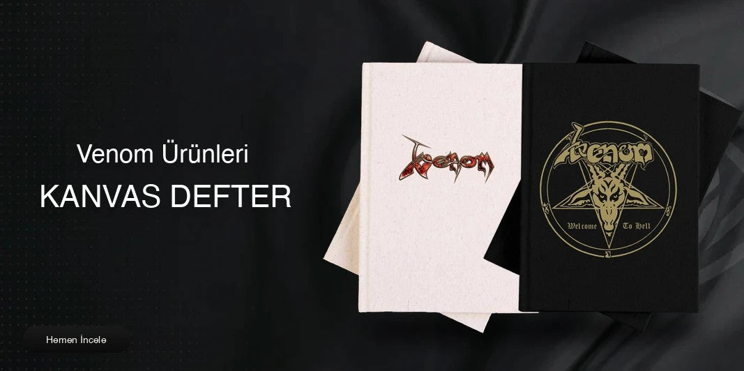 Venom Kanvas Defter kapak