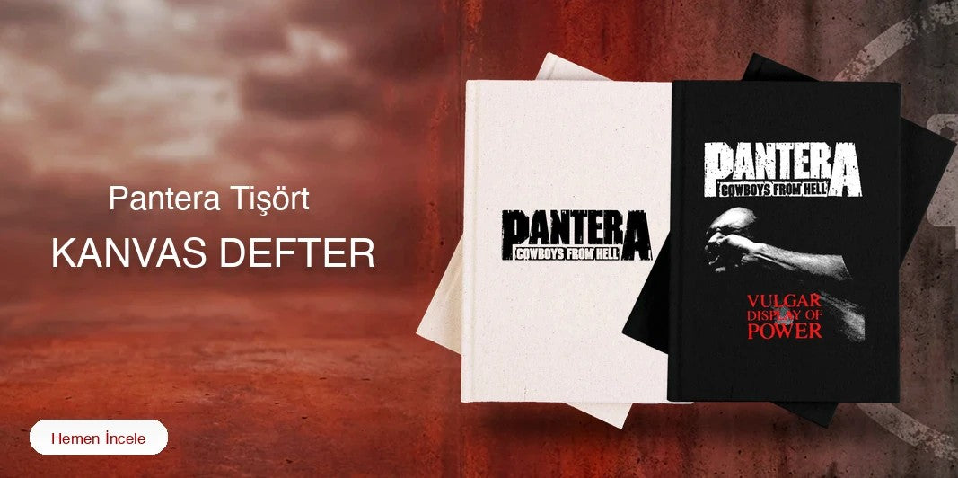 Pantera Kanvas Defter kapak
