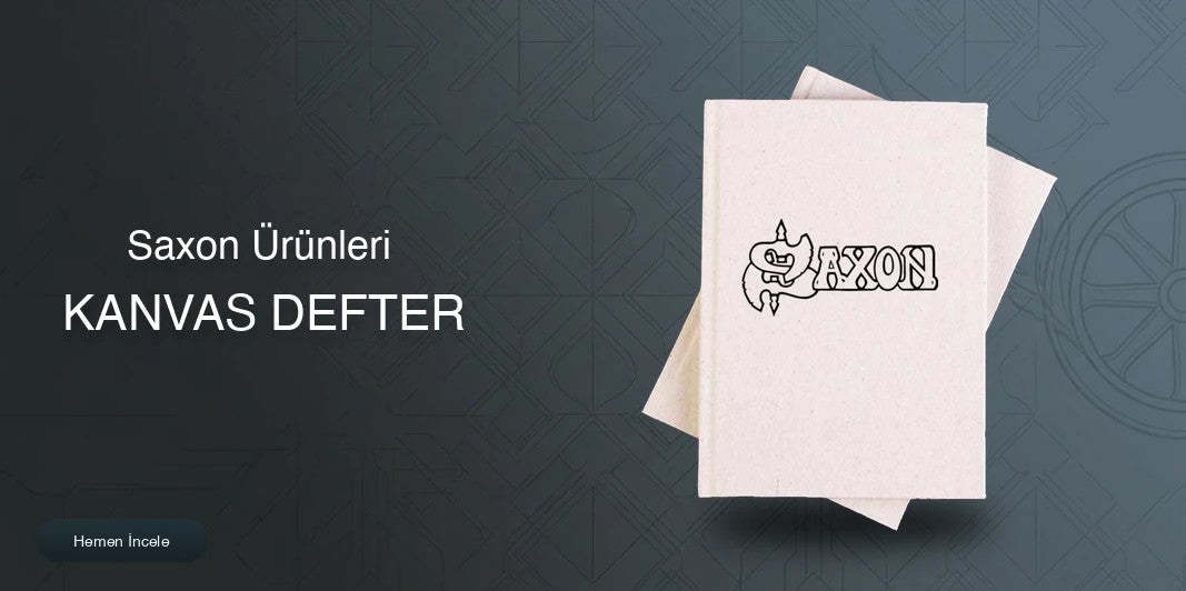 Saxon Kanvas Defter kapak