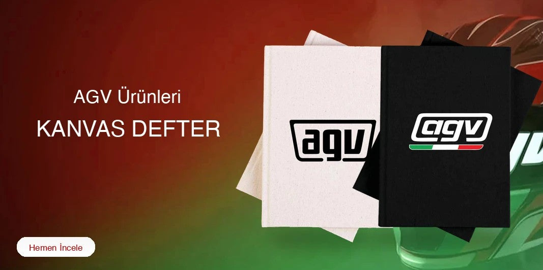 AGV Kanvas Defter kapak
