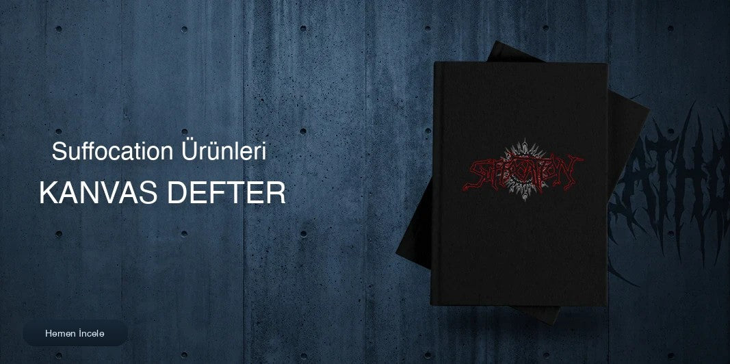 Suffocation Kanvas Defter kapak