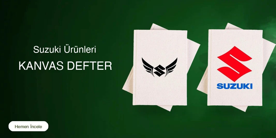 Suzuki Kanvas Defter kapak