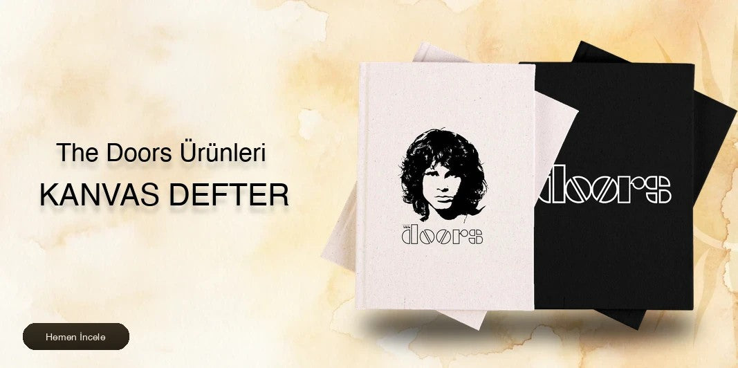 The Doors Kanvas Defter kapak