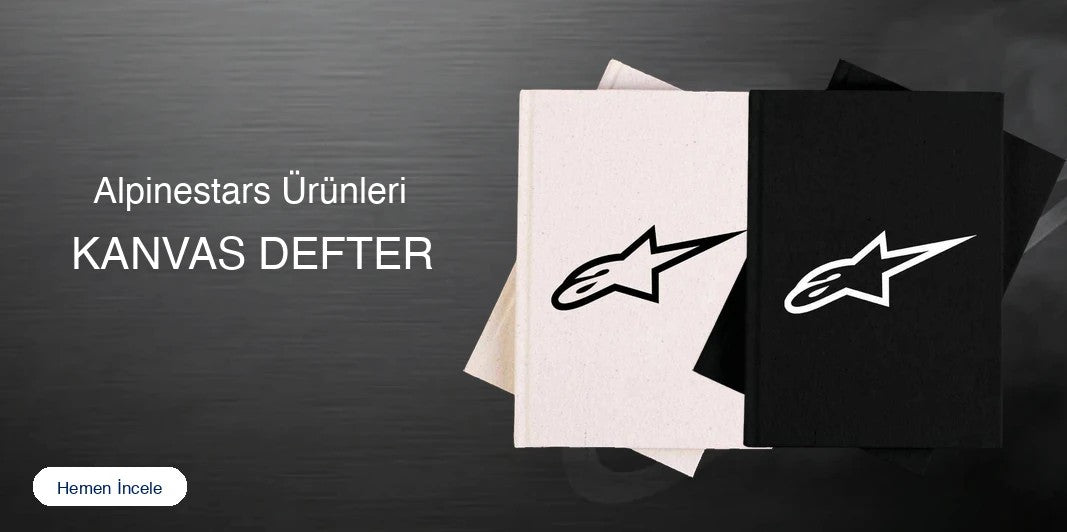 Alpinestars Kanvas Defter kapak