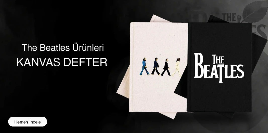 The Beatles Kanvas Defter kapak
