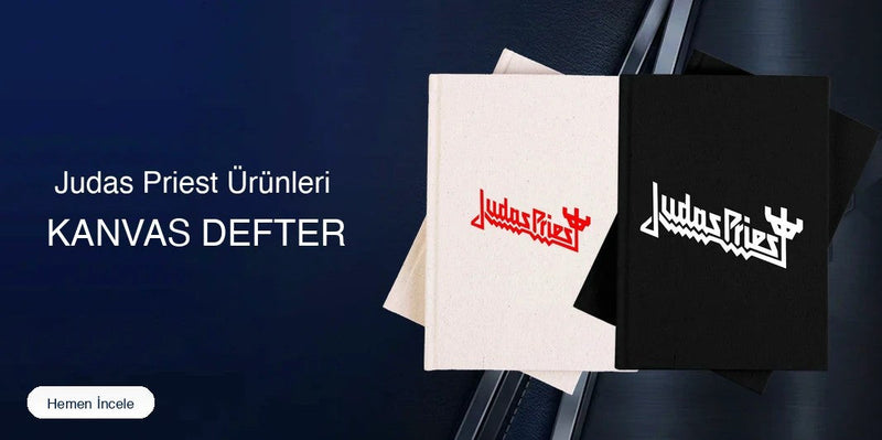 Judas Priest Kanvas Defter