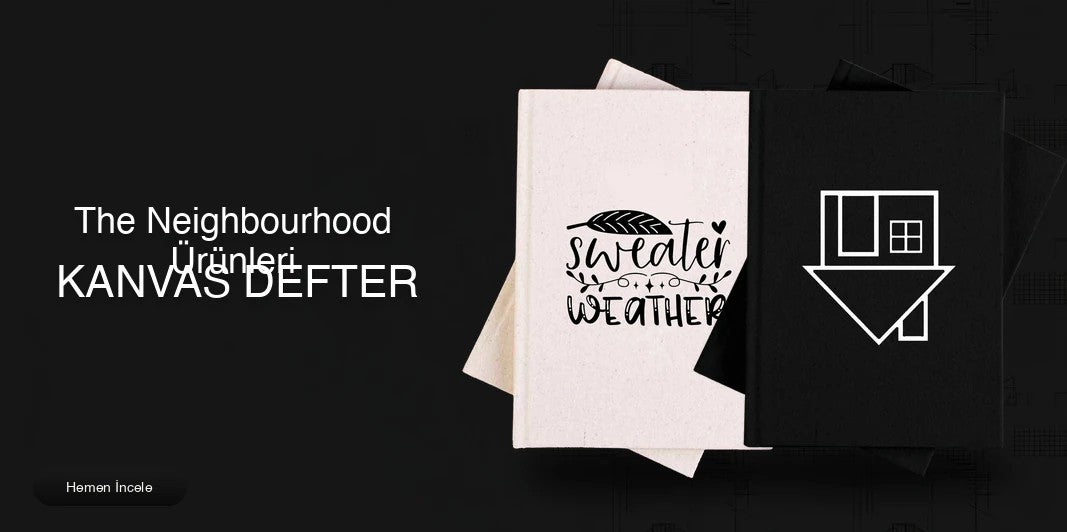 The Neighbourhood Kanvas Defter kapak