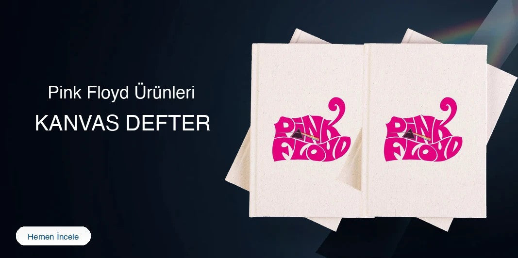 Pink Floyd Kanvas Defter kapak
