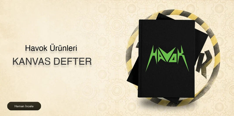 Havok Kanvas Defter