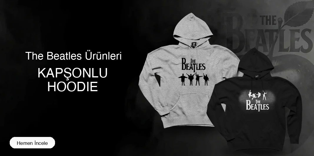 The Beatles Kapşonlu Fermuarsız kapak