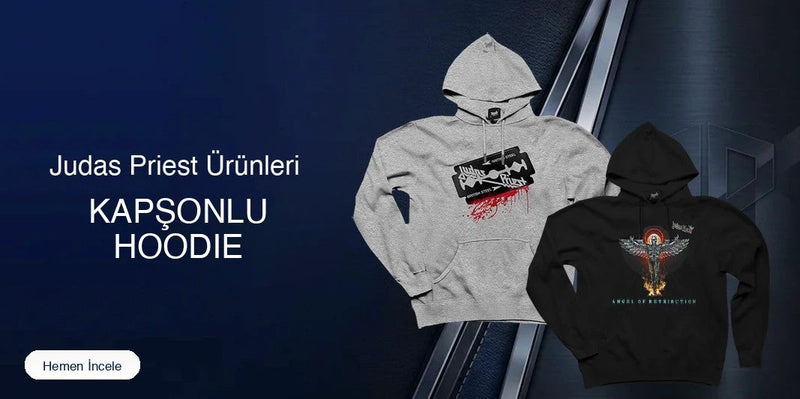 Judas Priest Kapşonlu Fermuarsız