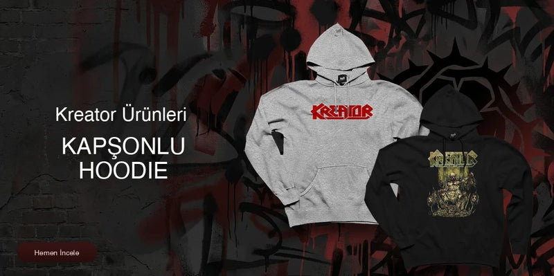 Kreator Kapşonlu Fermuarsız