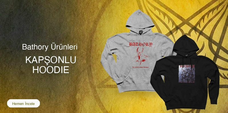 Bathory Kapşonlu Fermuarsız kapak
