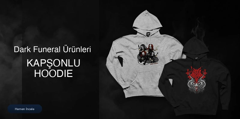 Dark Funeral Kapşonlu Fermuarsız