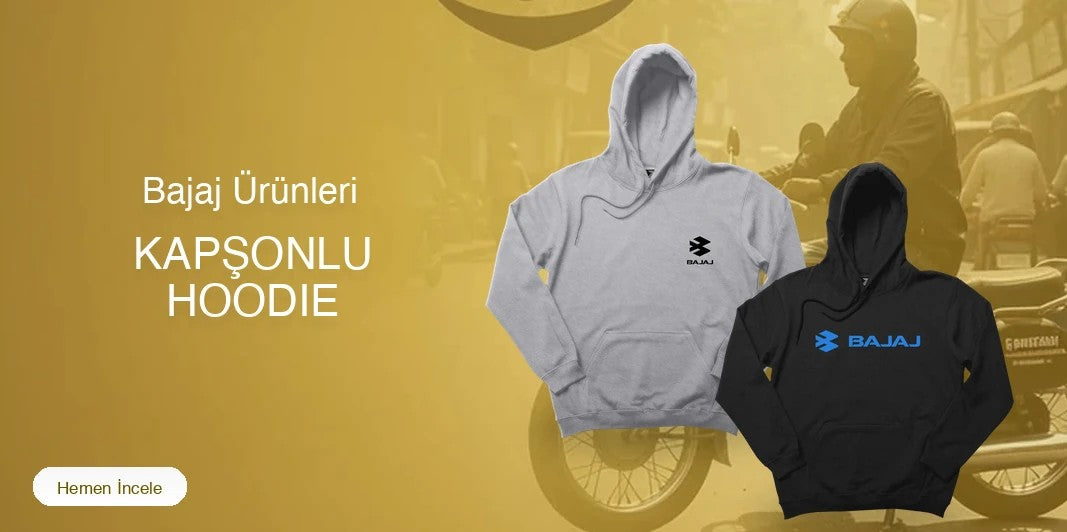 Bajaj Kapşonlu Fermuarsız kapak