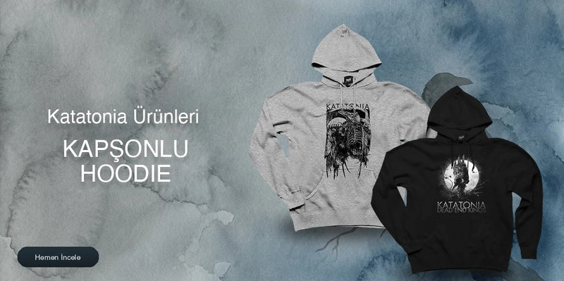 Katatonia Kapşonlu Fermuarsız