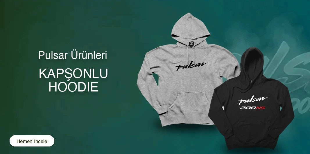 Pulsar Kapşonlu Fermuarsız kapak