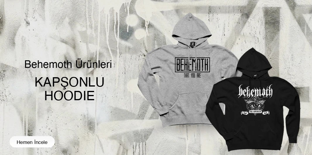 Behemoth Kapşonlu Fermuarsız kapak